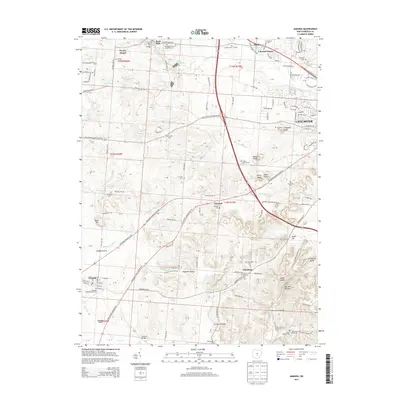2013 Map of Amanda, 2013 Print