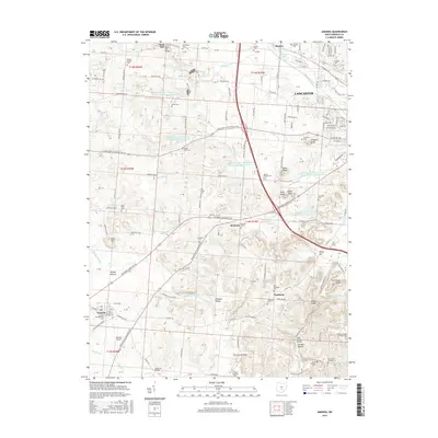 2016 Map of Amanda, 2016 Print