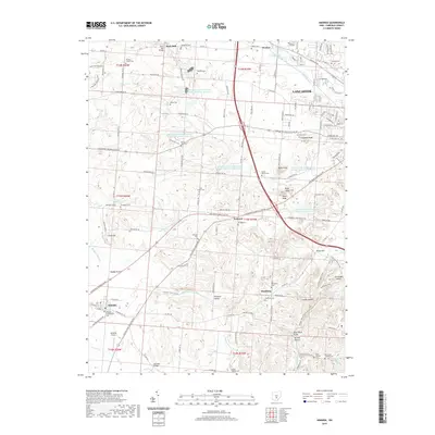 2019 Map of Amanda, 2019 Print