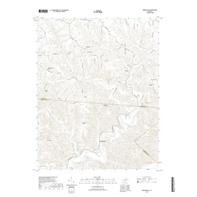2019 Map of Amandaville, 2019 Print