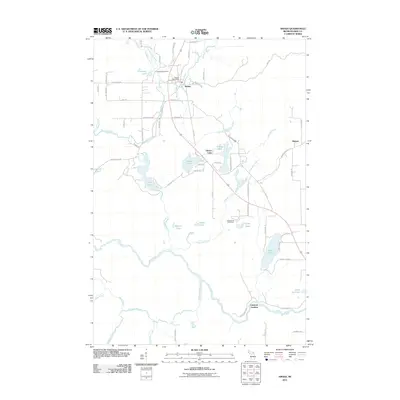 2011 Map of Amasa, 2011 Print