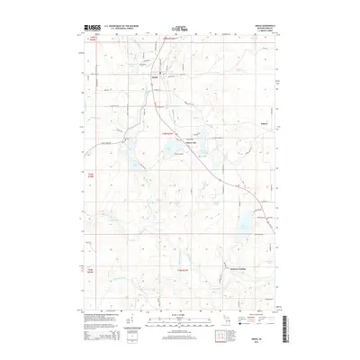 2014 Map of Amasa, 2014 Print