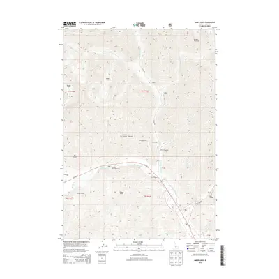 2013 Map of Amber Lakes, 2013 Print