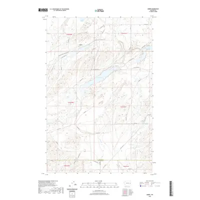 2020 Map of Amber, 2020 Print