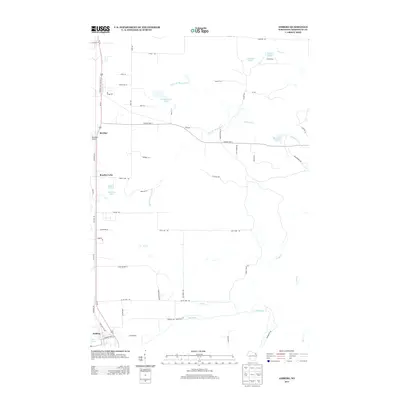 2013 Map of Amberg, 2013 Print