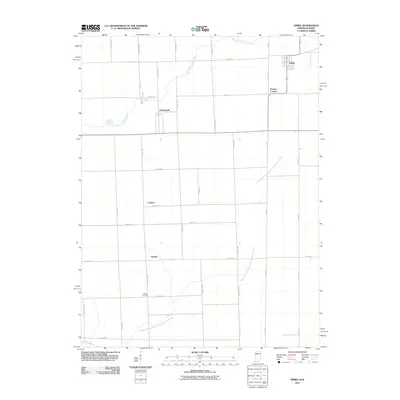2011 Map of Ambia, 2011 Print