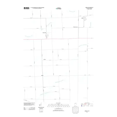 2013 Map of Ambia, 2013 Print