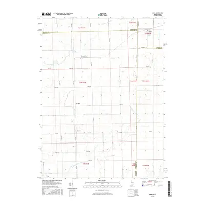 2016 Map of Ambia, 2016 Print