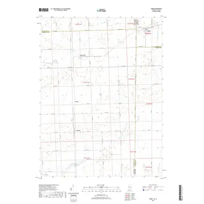 2019 Map of Ambia, 2019 Print