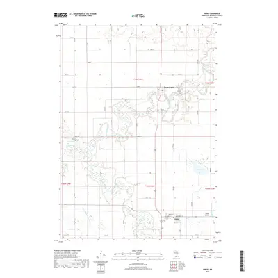 2019 Map of Amboy, 2019 Print
