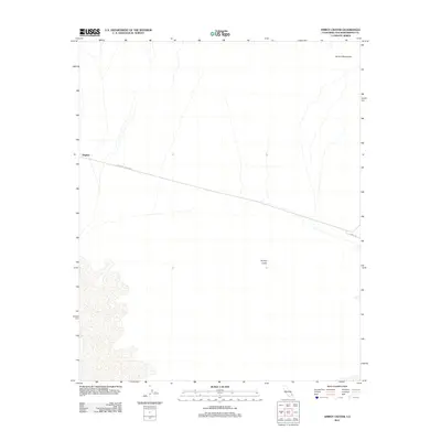 2012 Map of Amboy Crater, 2012 Print