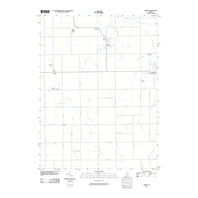 2010 Map of Amboy, 2010 Print