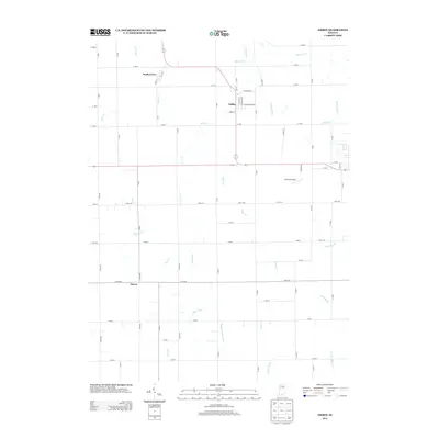2013 Map of Amboy, 2013 Print