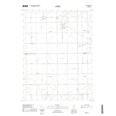 2019 Map of Amboy, 2019 Print