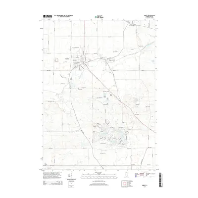 2015 Map of Amboy, 2015 Print