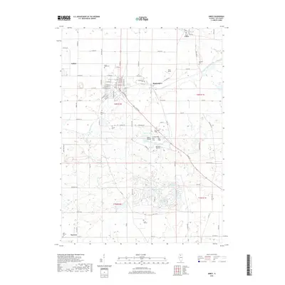 2018 Map of Amboy, 2018 Print