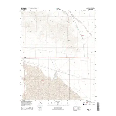 2015 Map of Amboy, 2015 Print