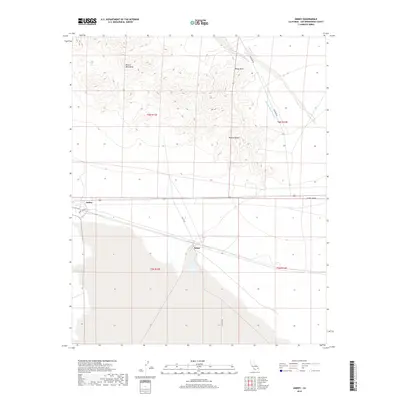 2018 Map of Amboy, 2018 Print