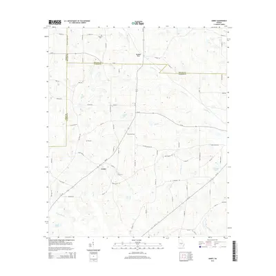 2014 Map of Amboy, 2014 Print