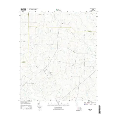 2017 Map of Amboy, 2017 Print