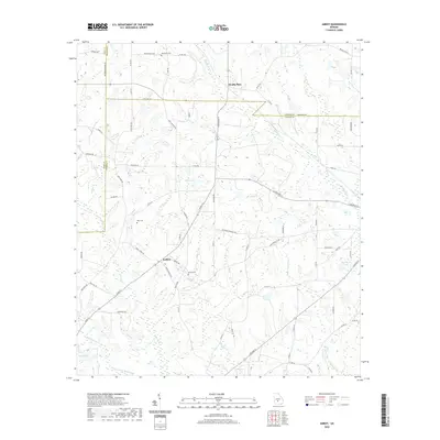2020 Map of Amboy, 2020 Print