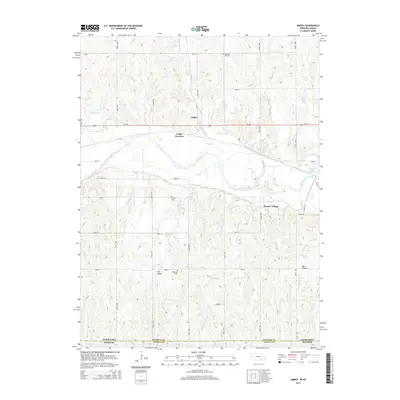 2014 Map of Amboy, 2014 Print