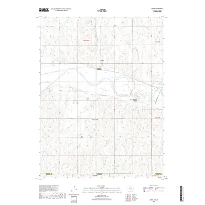 2017 Map of Amboy, 2017 Print