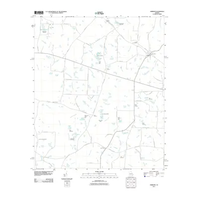 2011 Map of Ambrose, 2011 Print