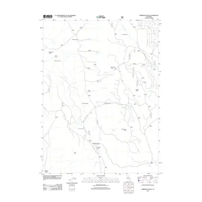 2012 Map of Ambrose Valley, 2012 Print