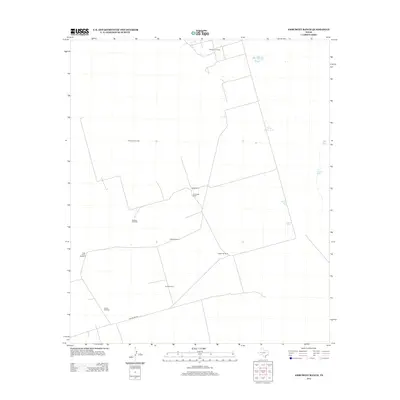 2012 Map of Amburgey Ranch, 2012 Print