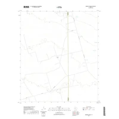 2019 Map of Amburgey Ranch, 2019 Print