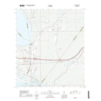 2018 Map of Amelia, 2018 Print