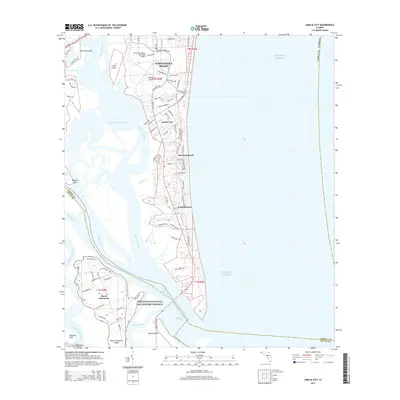 2015 Map of Amelia City, 2015 Print