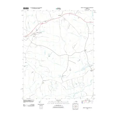 2010 Map of Amelia Court House, 2010 Print