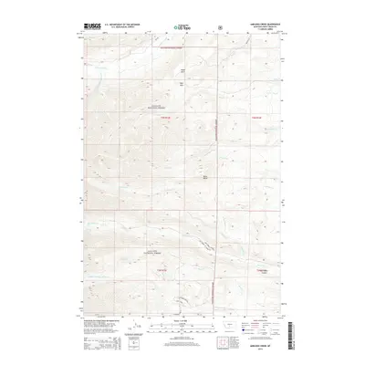 2014 Map of Amelong Creek, 2014 Print