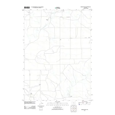 2012 Map of Amend Ranch, 2012 Print