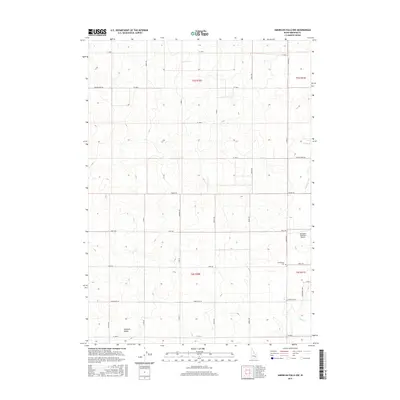 2017 Map of American Falls NW, 2017 Print