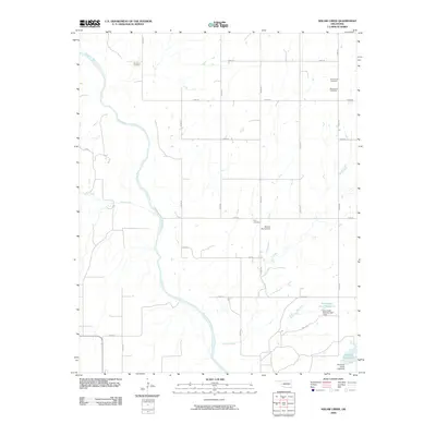 2009 Map of American Horse Lake, 2009 Print