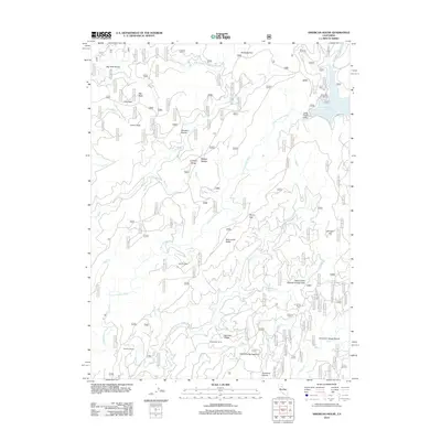 2012 Map of American House, 2012 Print