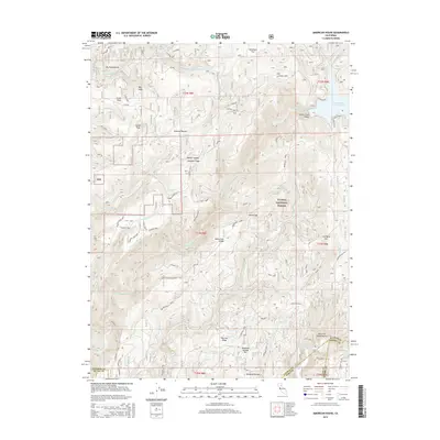 2015 Map of American House, 2015 Print