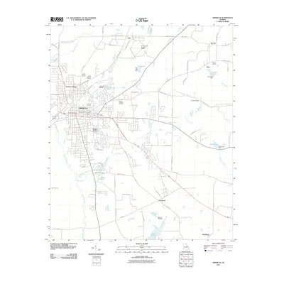 2011 Map of Americus, 2011 Print