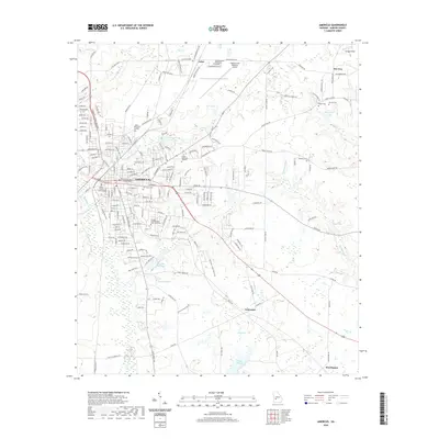 2020 Map of Americus, 2020 Print