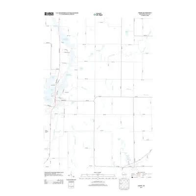 2013 Map of Amery, 2013 Print