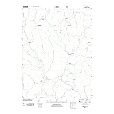 2011 Map of Amesville, 2011 Print