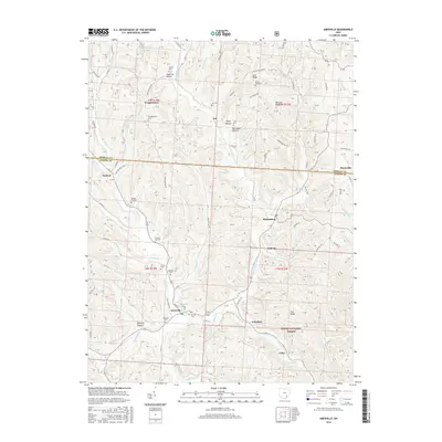 2016 Map of Amesville, 2016 Print
