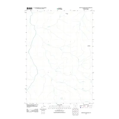 2012 Map of Amethyst Mountain, 2012 Print