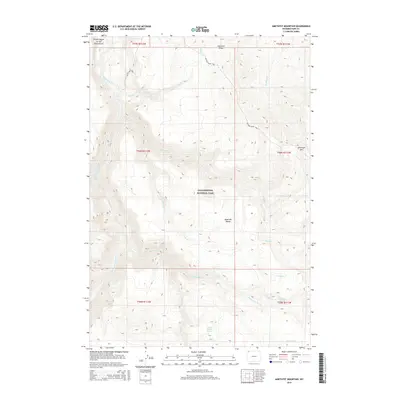 2015 Map of Amethyst Mountain, 2015 Print