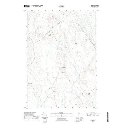 2018 Map of Amherst, 2018 Print