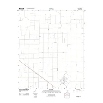 2012 Map of Amherst, 2012 Print