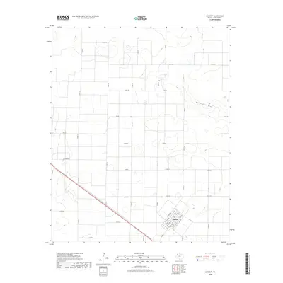 2019 Map of Amherst, 2019 Print